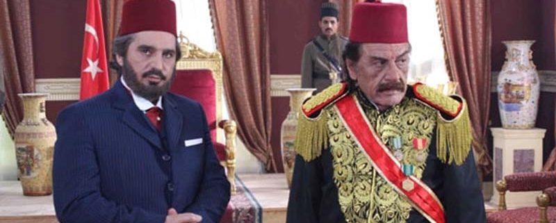 Syrian actor Abbas Al-Nouri as Sultan Abdul Hamid in 2010.